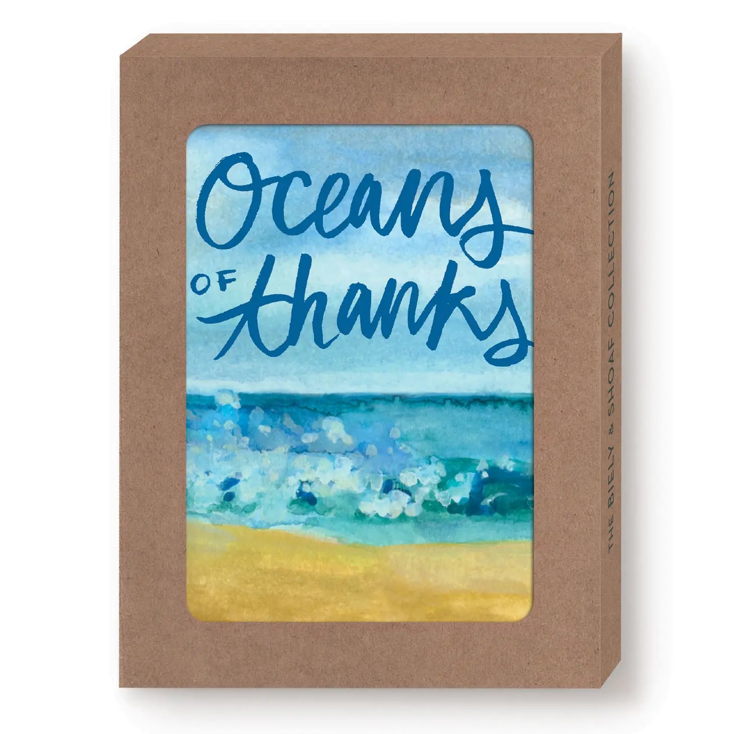 Ocean Thanks Boxed Cards - Set of 10