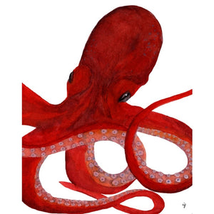 Octopus Greeting Card