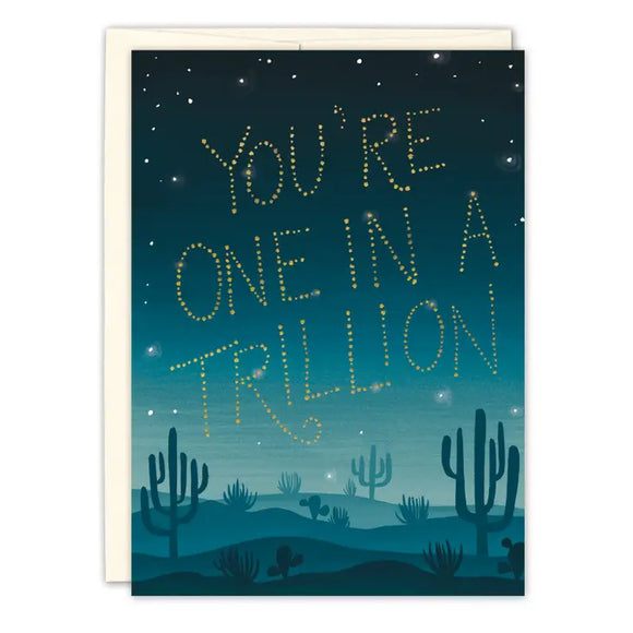 One In A Trillion Birthday Card