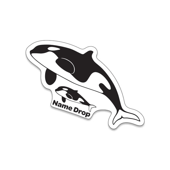 Bainbridge Island Orca Sticker