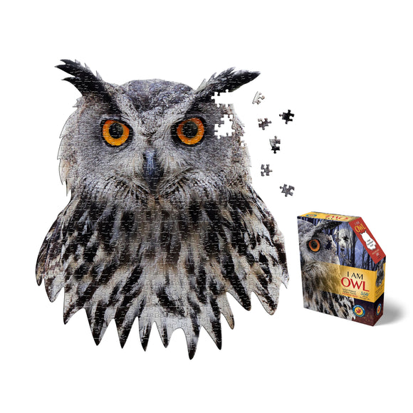 I Am Owl 550 Piece Puzzle by Madd Capp