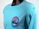 PNW Mountain Blue Long Sleeve