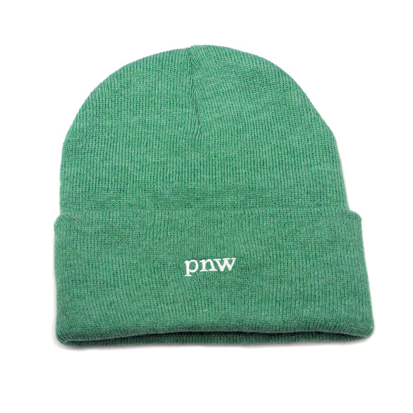 PNW Initials Beanie - Heather Kelly