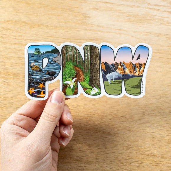 Pacific Northwest sticker PNW 5.5