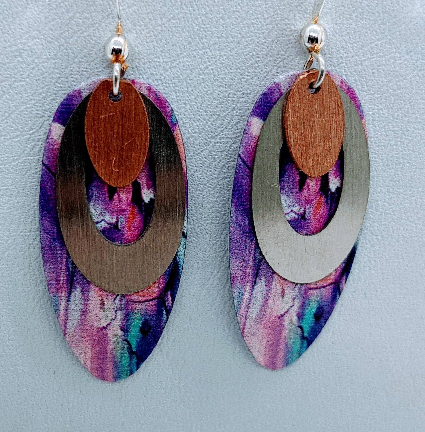 6NDCS - Illustrated Light - Abstract Earring