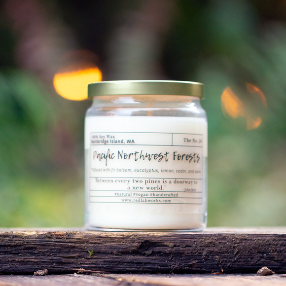 Pacific Northwest Forests Candle