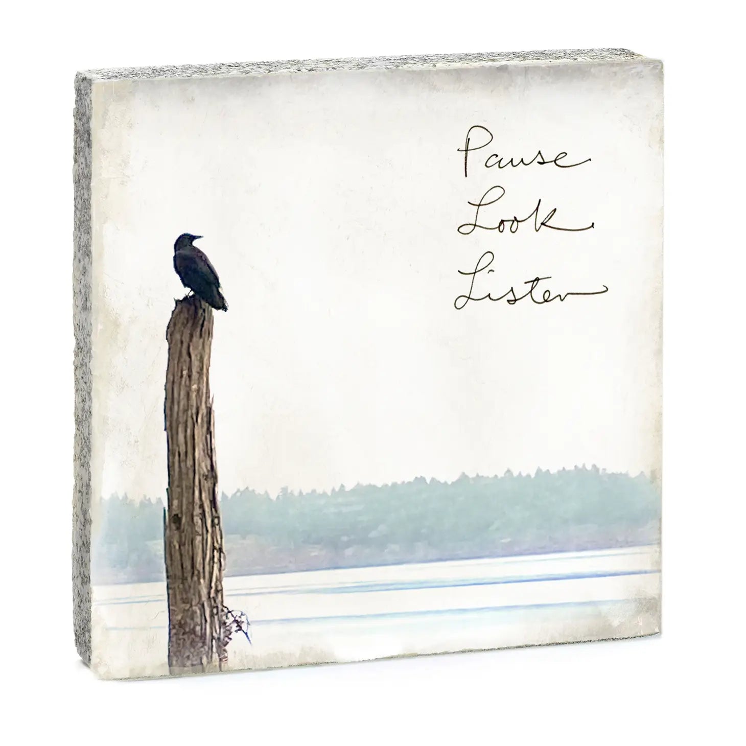 Pause Look Listen - Art Block