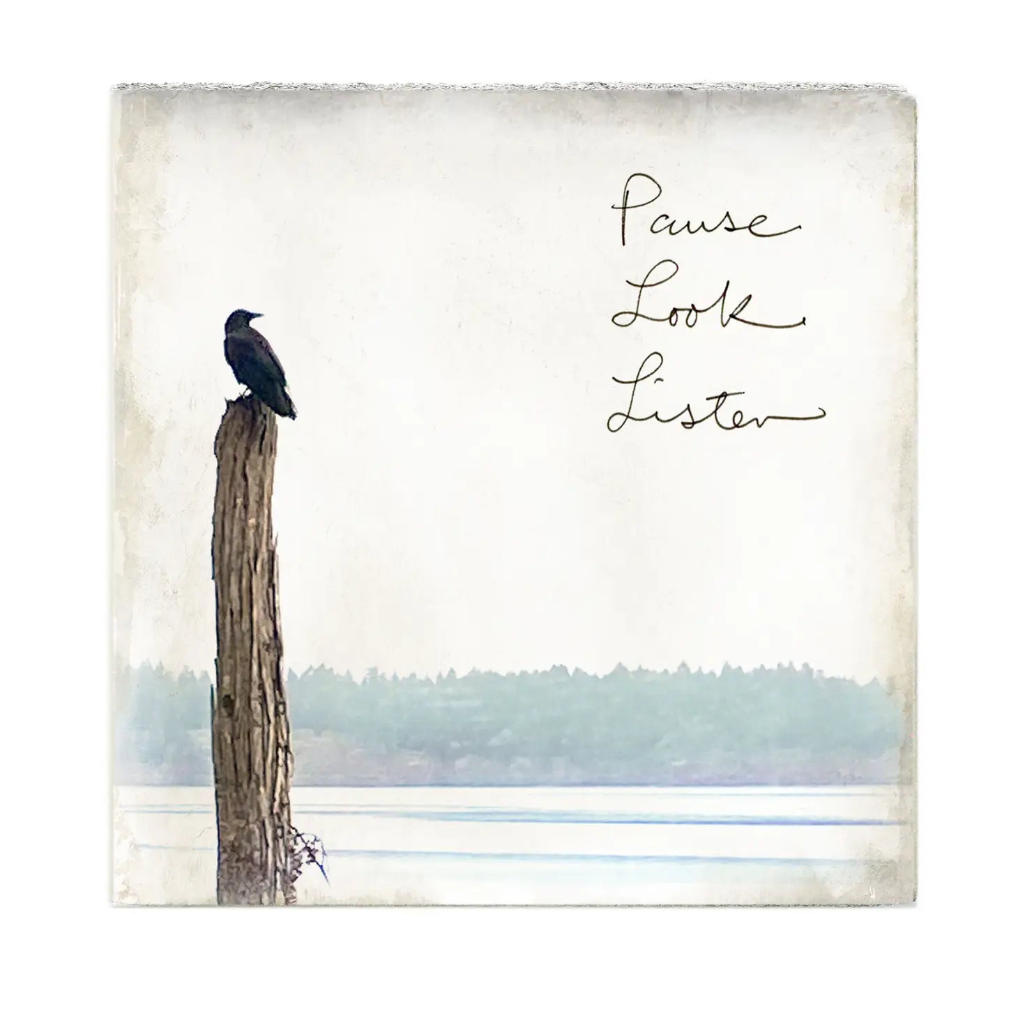 Pause Look Listen - Art Block