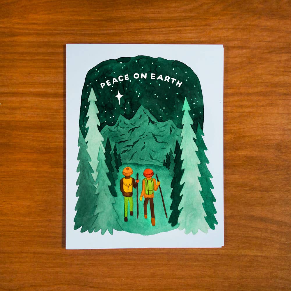 Peace Hike Greeting Card