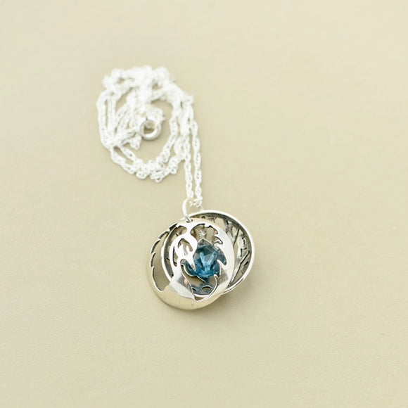 Peacock Locket