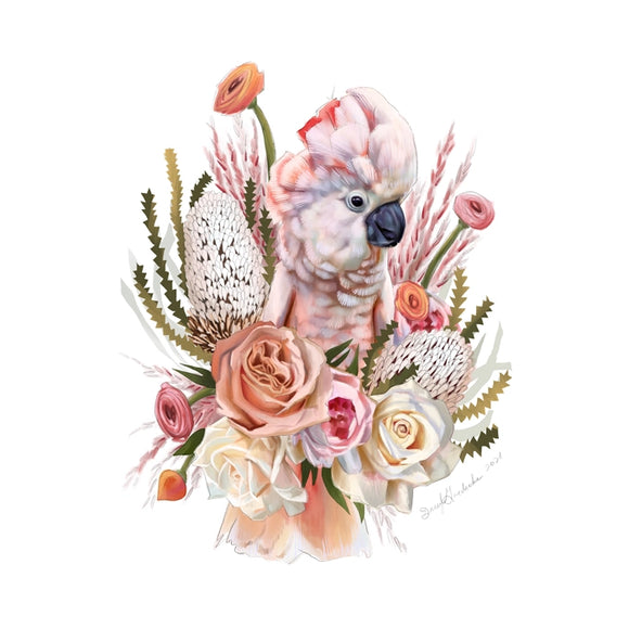Pink Cockatoo | Art Print