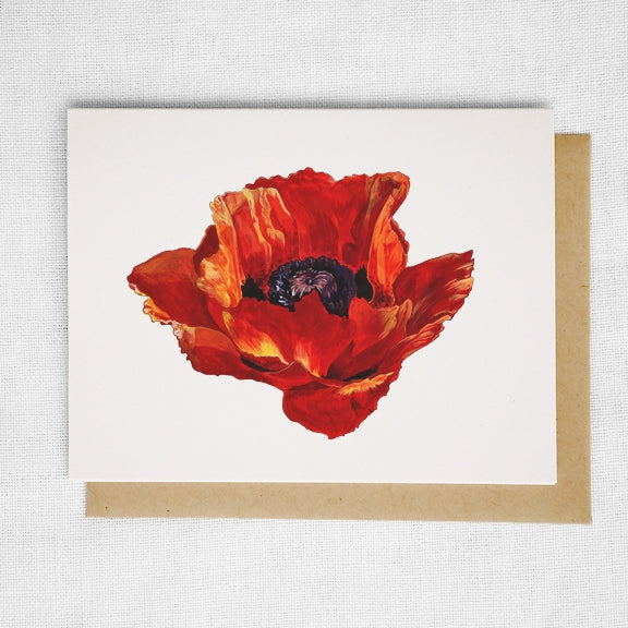 Poppy Card