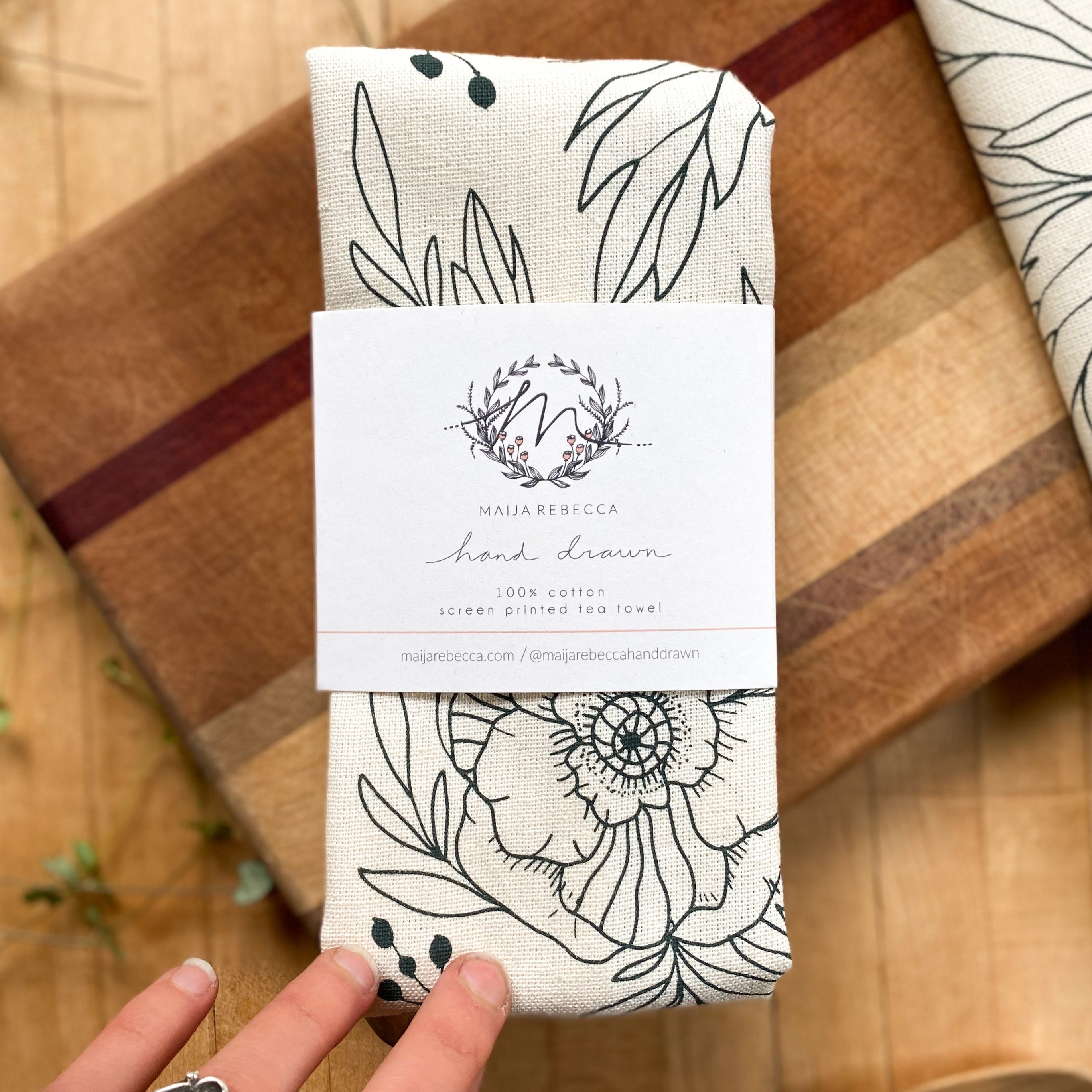 Poppy Dreams Tea Towel