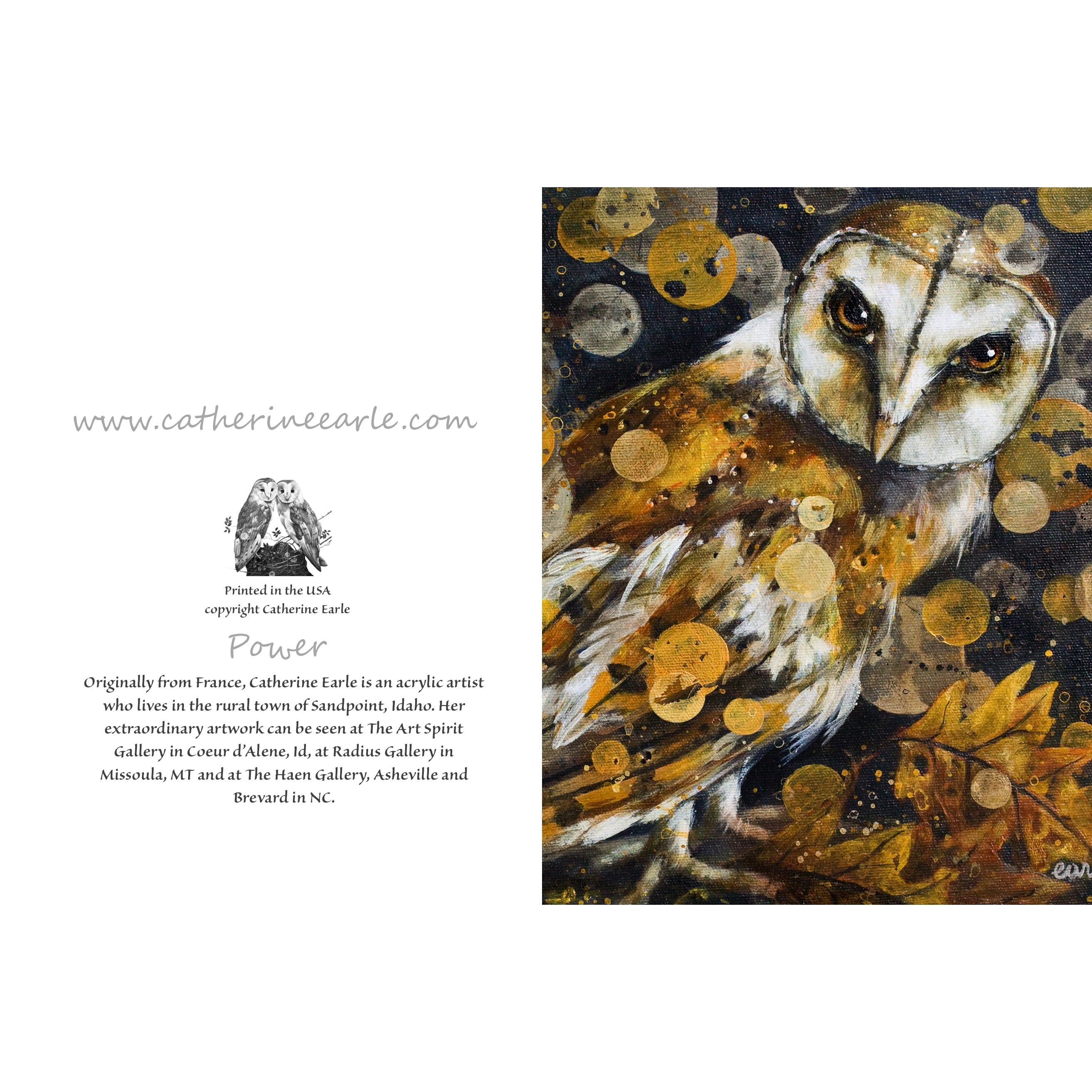 Power | Greeting Card