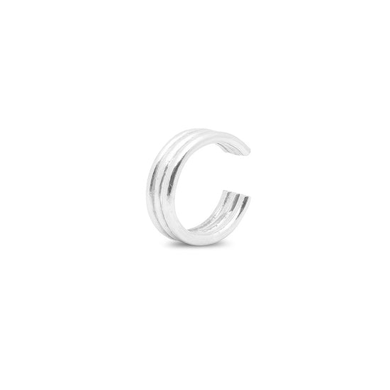 Range Cuff Earrings | Sterling Silver