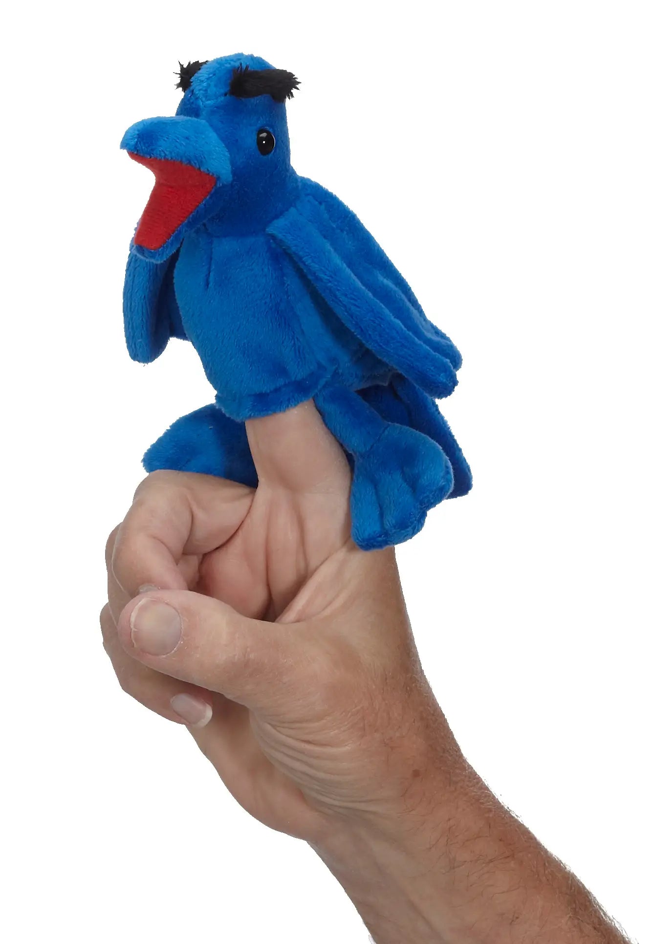 5" Raven Finger Puppet (Artist: Bill Helin)