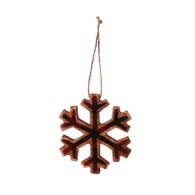 Star Plaid Ornament