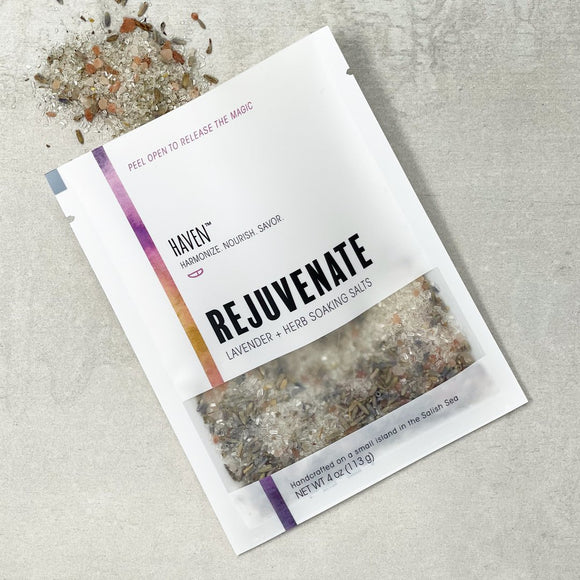 Rejuvenate | Lavender + Herb Bath Soaking Salts