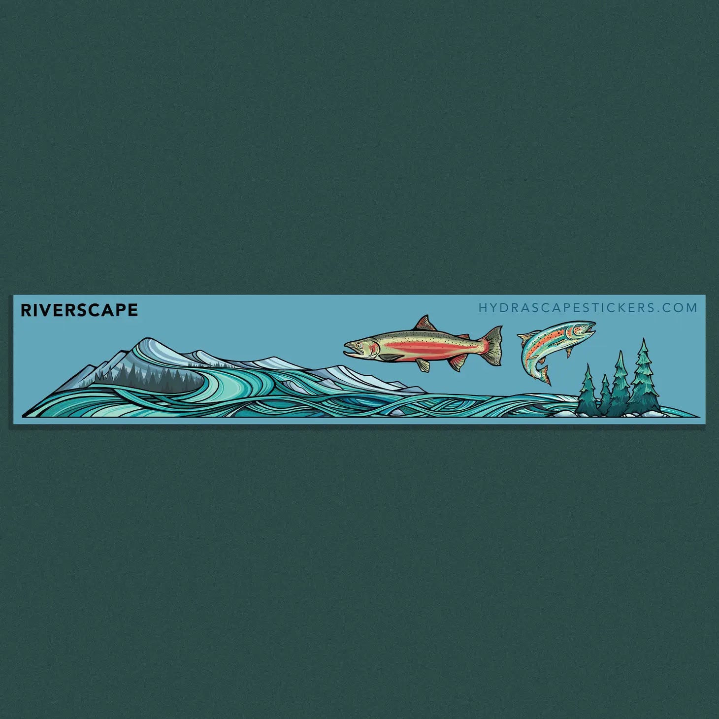 Riverscape Sticker