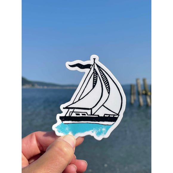 Sailboat Sticker