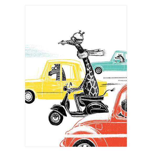 Scooter Screen Print