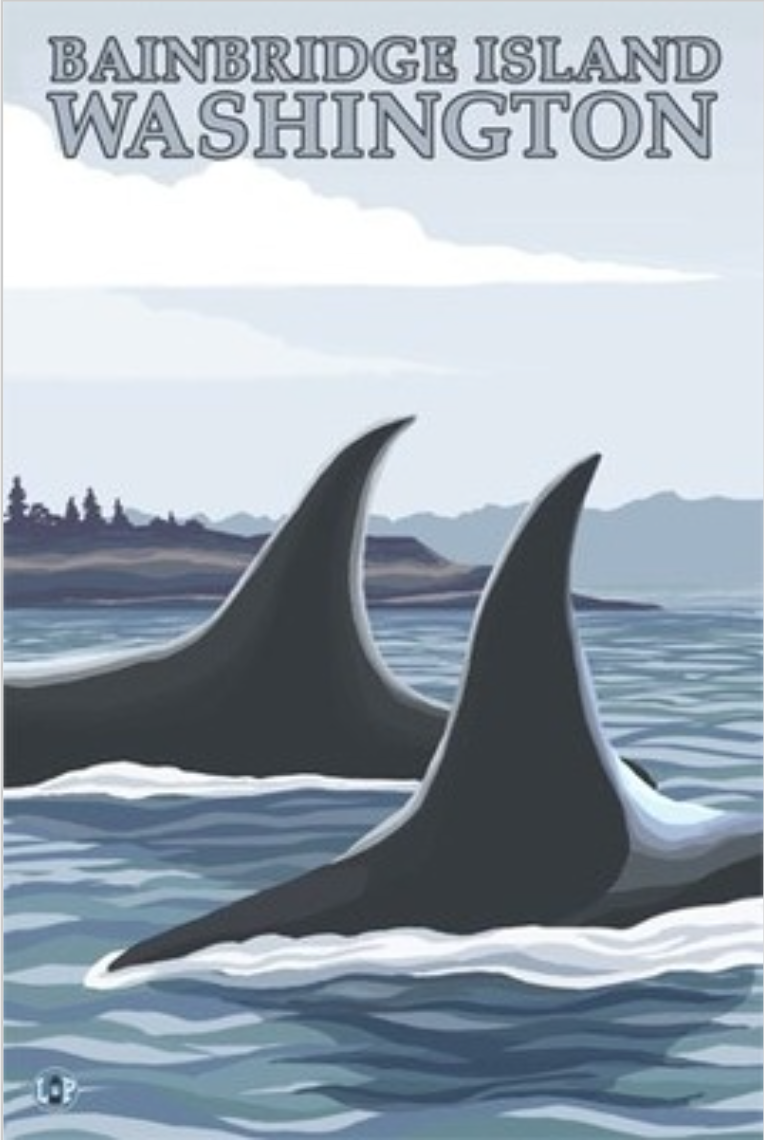 Bainbridge Island, Washington - Orca Whales
