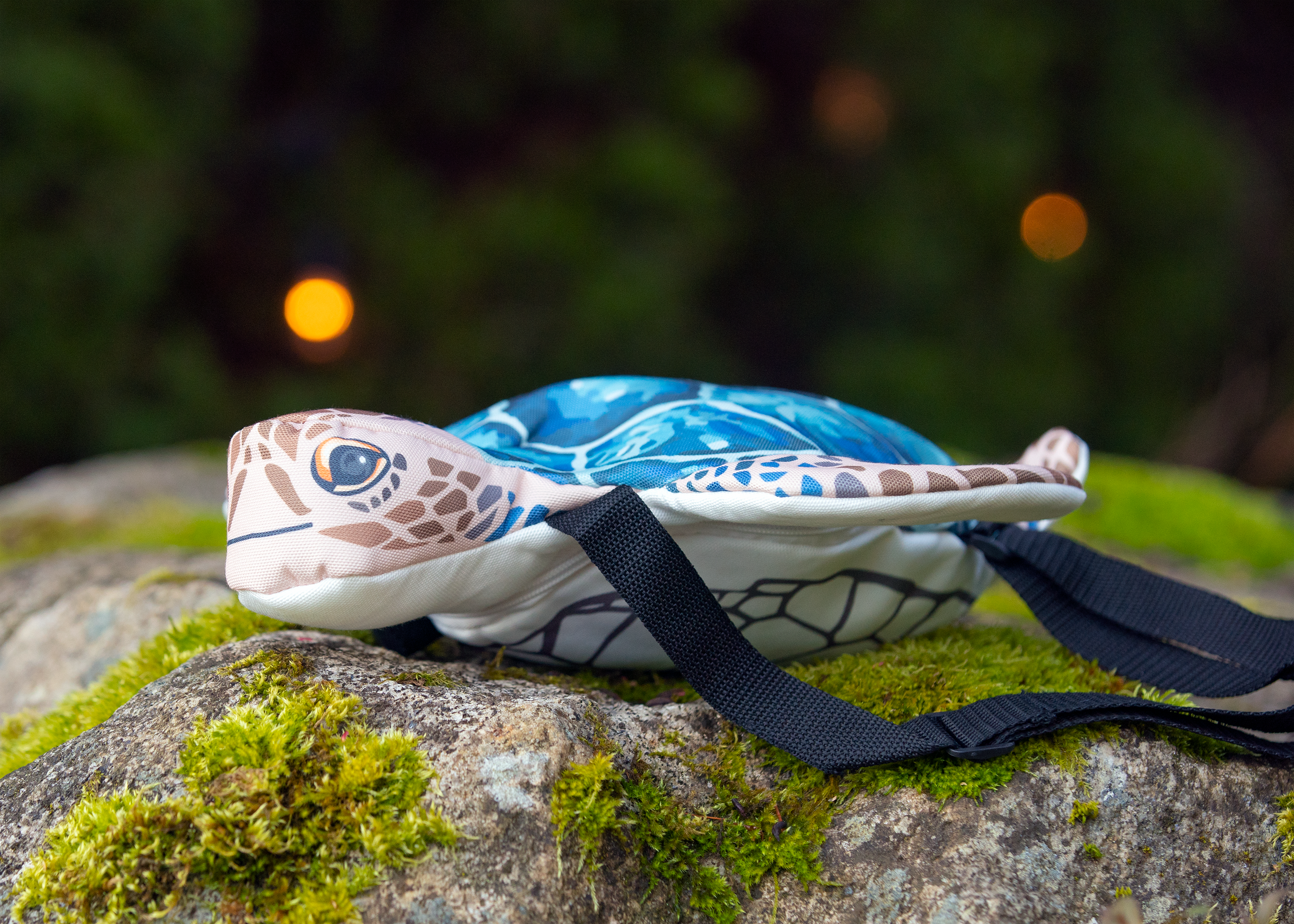 Sea Turtle Backpack in Canvas