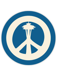 Seattle Peace Needle Sticker