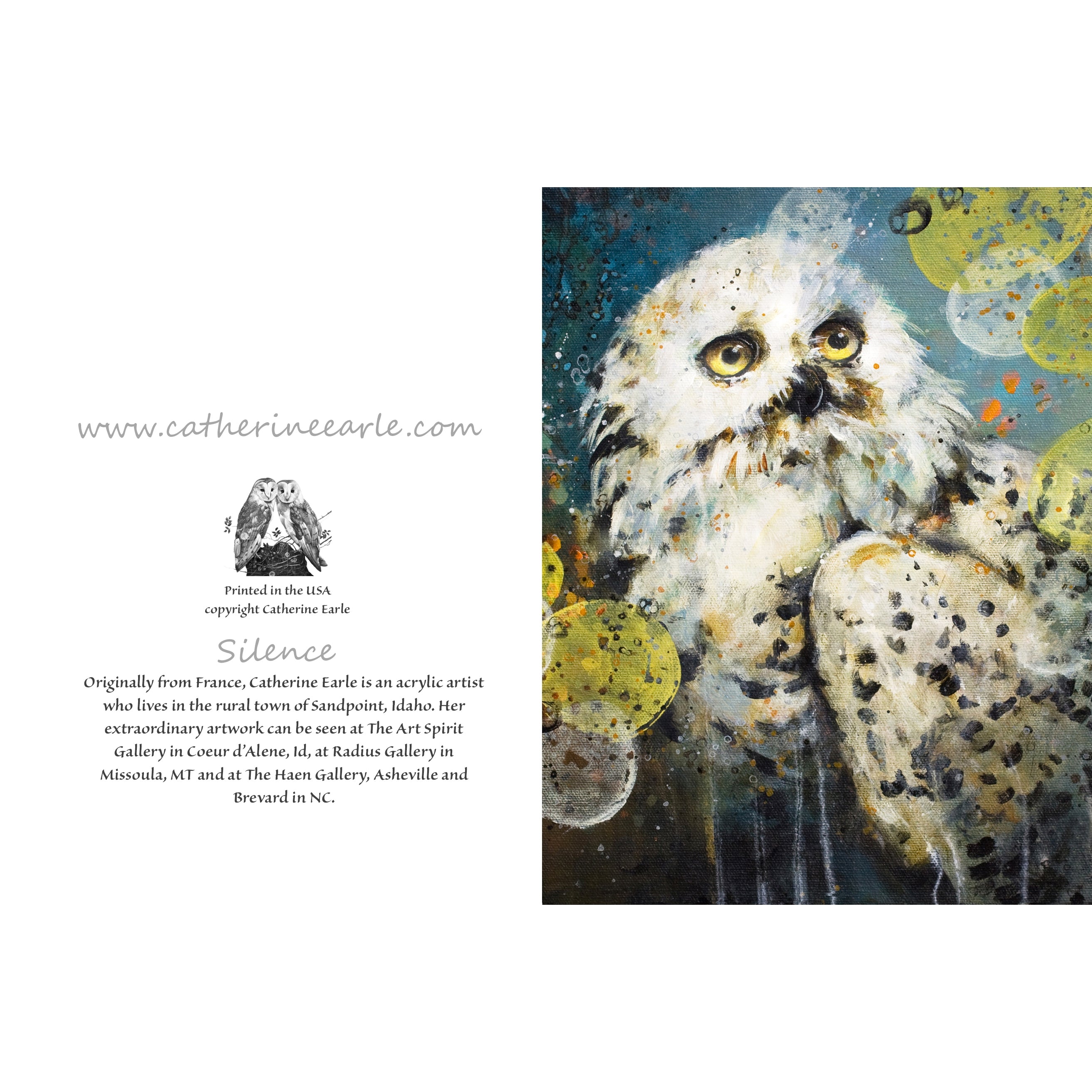Silence | Greeting Card