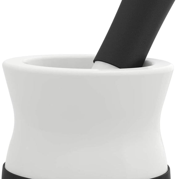 Silicone & Porcelain Mortar and Pestle