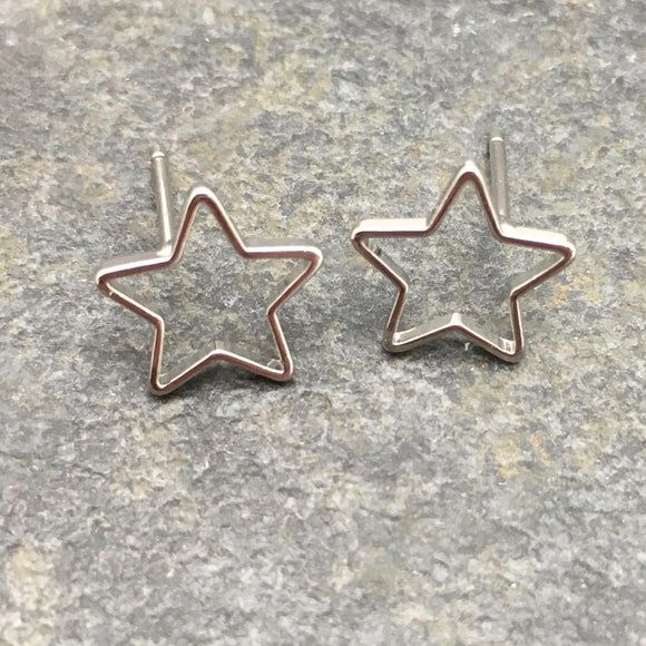 Silver Star Studs