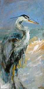 "Sir Heron" - Christopher Mathie Fine Art