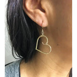 Small Corazon/Heart Earrings