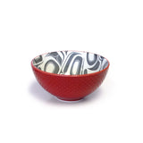 "Transforming Eagle" Porcelain Art Bowl