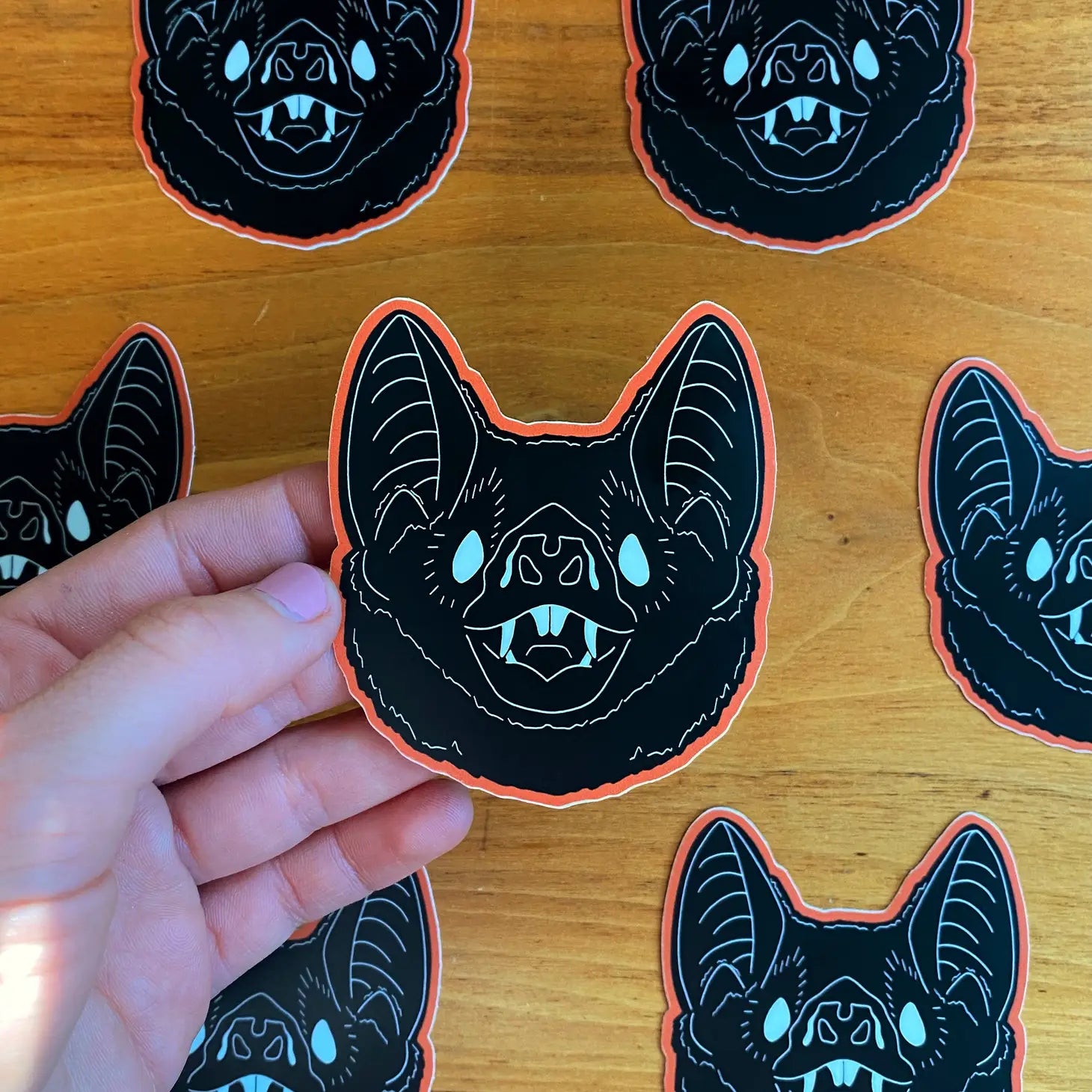 Spooky Bat Sticker