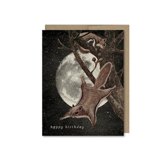 Happy Birthday Squirrel Away Card