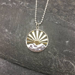 Sunrise Necklace (Sterling Silver)