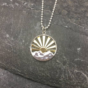 Sunrise Necklace (Sterling Silver)