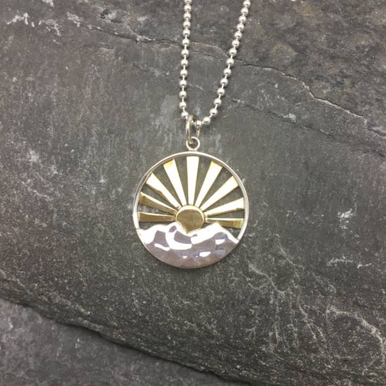 Sunrise Necklace (Sterling Silver)