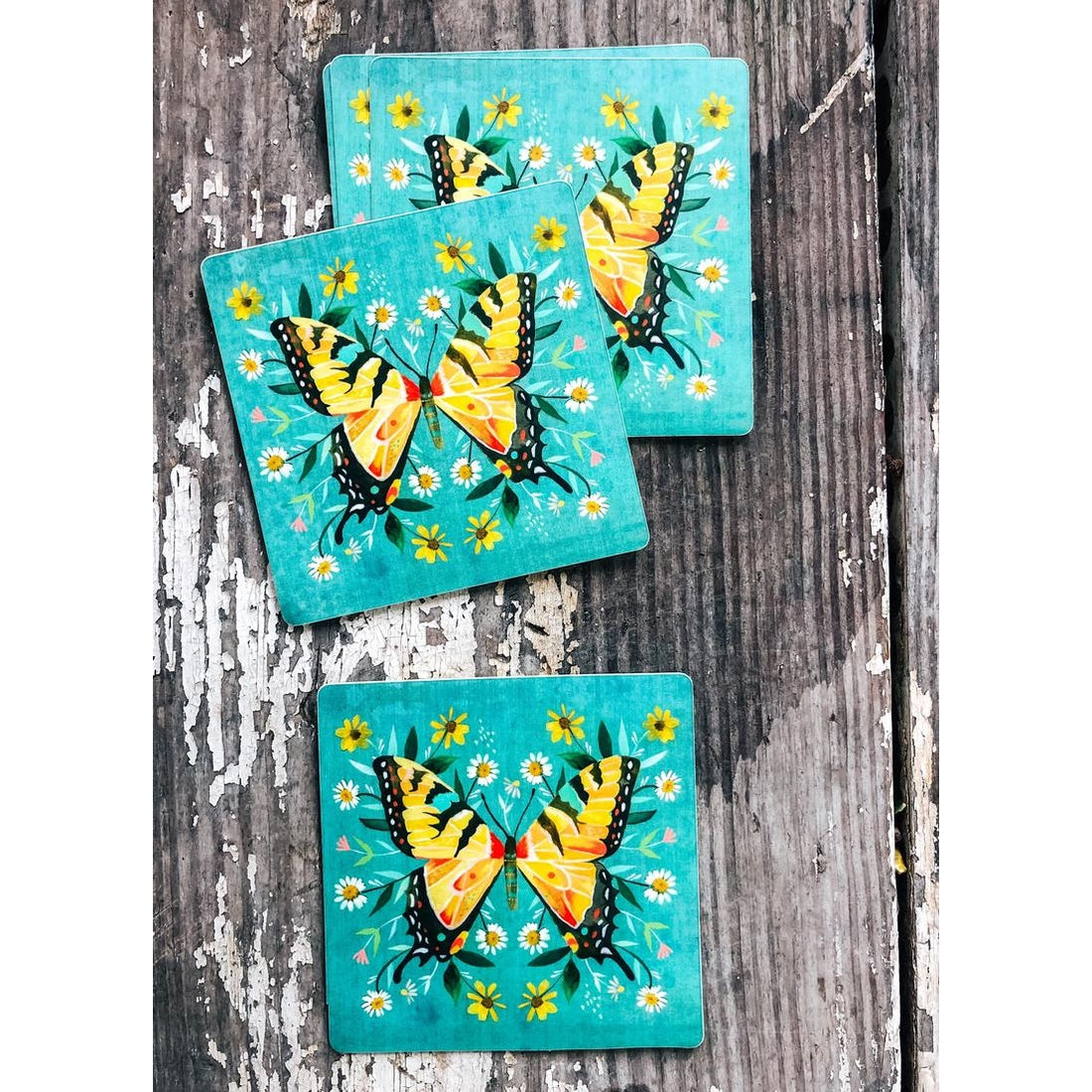 Swallowtail Butterfly Sticker