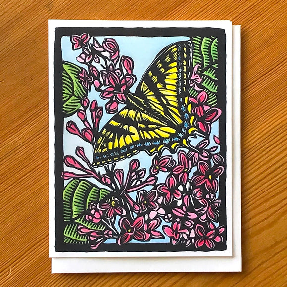 Swallowtail - Drinking Deeply Card