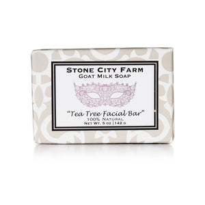 Tea Tree Facial Bar Goat Milk Soap