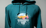 Bainbridge Island Sunset Hoodie blue