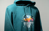 Bainbridge Island Sunset Hoodie blue