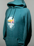 Bainbridge Island Sunset Hoodie blue