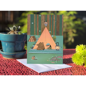 Tent Share | Greeting Card