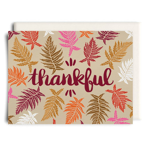 Thankful | Thanksgiving Greeting Card