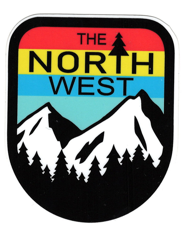The Northwest Color Block Sticker