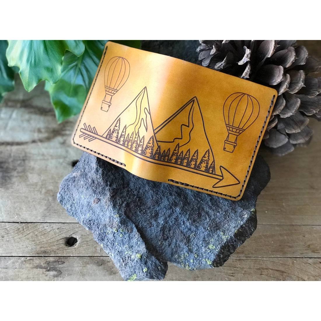 The Sky’s the Limit Leather Bifold Wallet