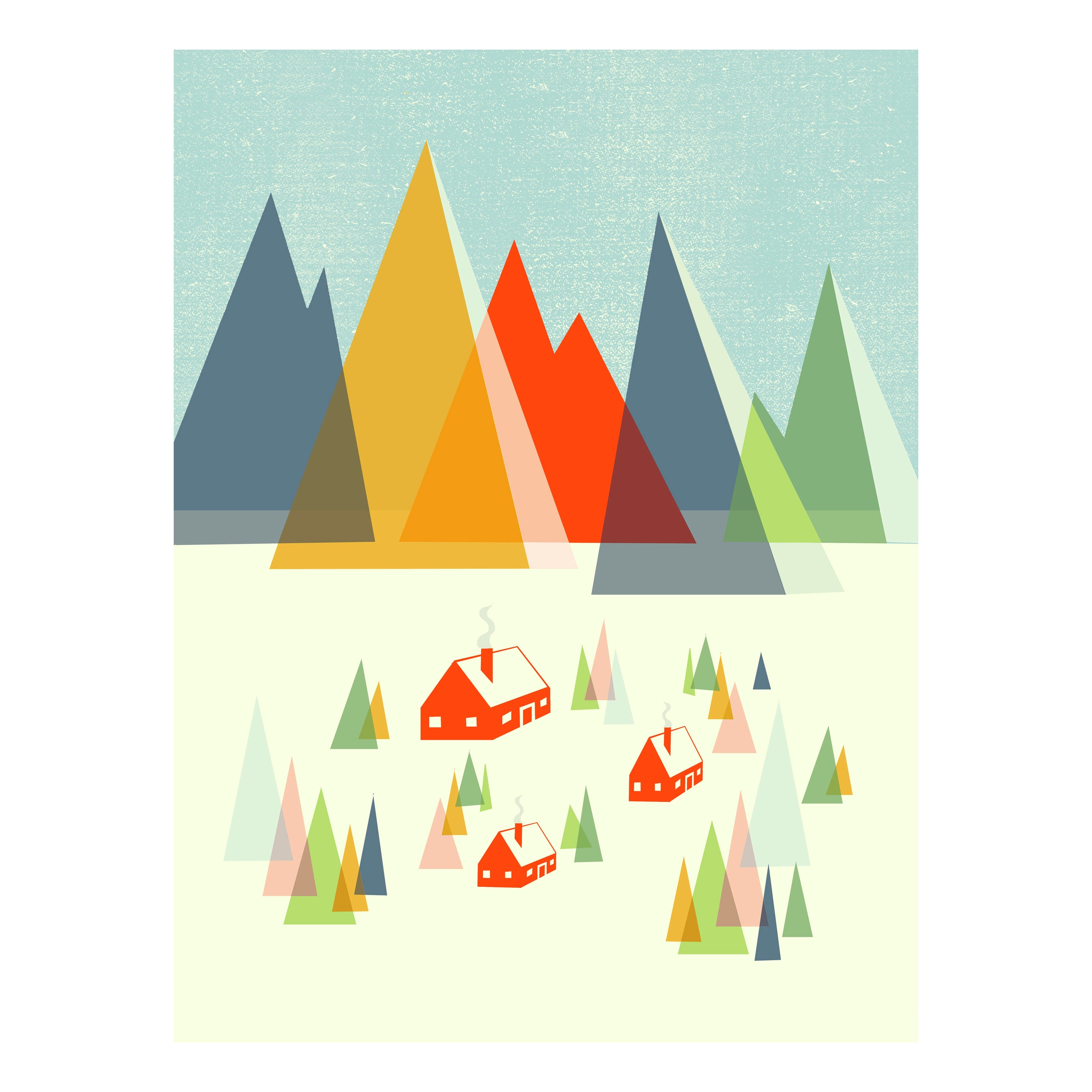 The Foothills - Art Print